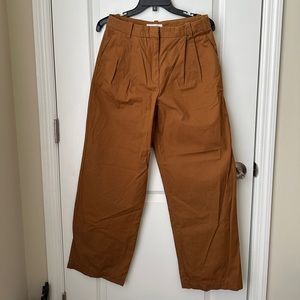 Mango wideleg pleated pants